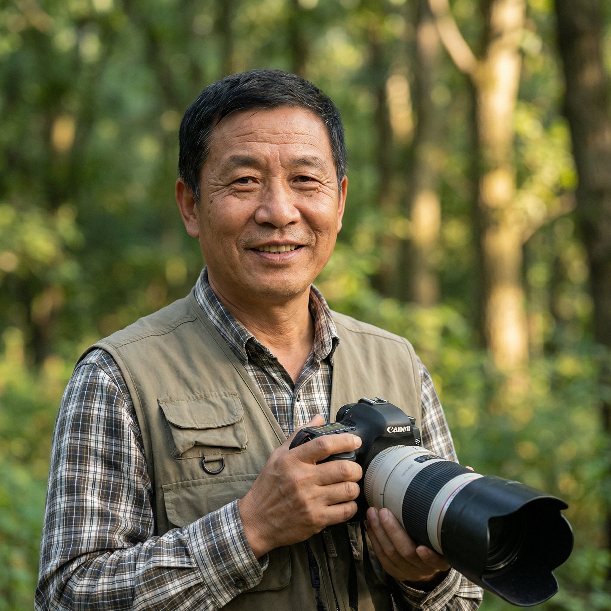 幼女漫画野生动物摄影专家